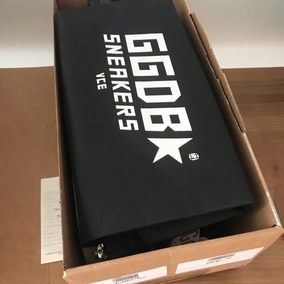 SOLD! LTD Golden goose superstar denim sneakers - Picture 5 of 6